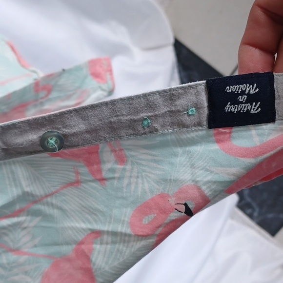 Artistry in Motion Flamingo Short Sleeve Woven size XL - Picture 3 of 8